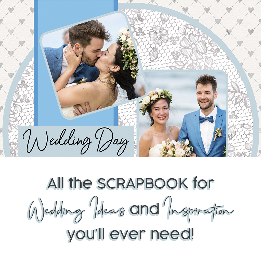 Scrapbook for wedding